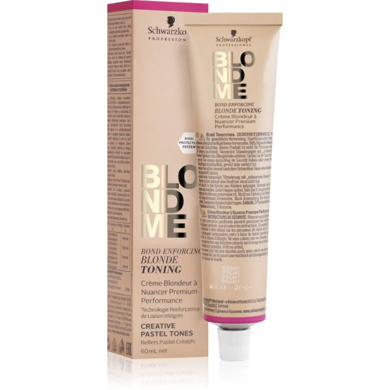 Schwarzkopf Professional Blondme Toning βαφή για τα μαλλιά με χρώμα Strawberry 60 ml
