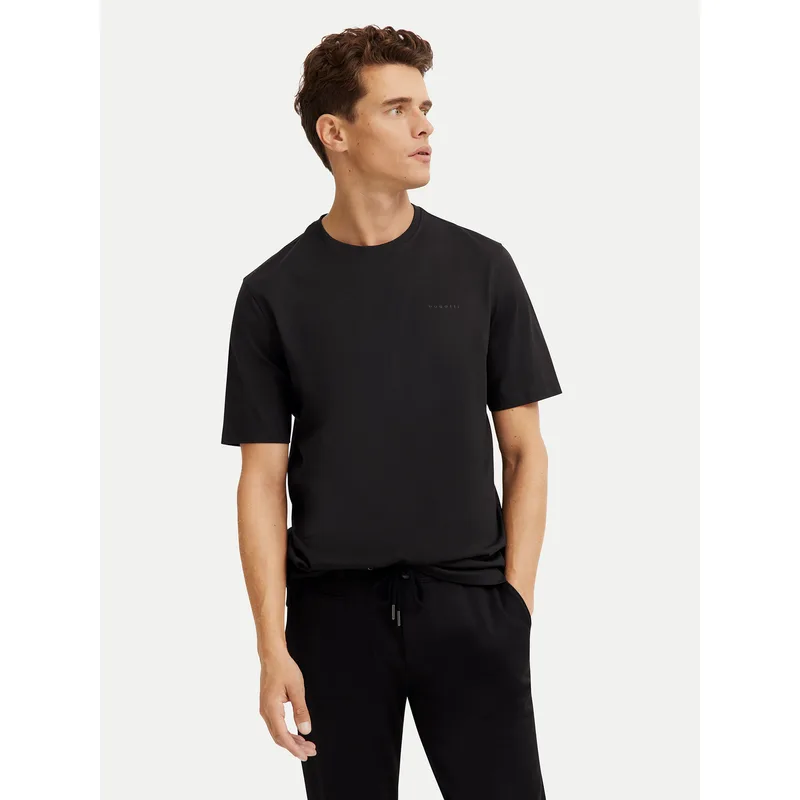 Bugatti T-Shirt 8350-95040 Μαύρο Regular Fit