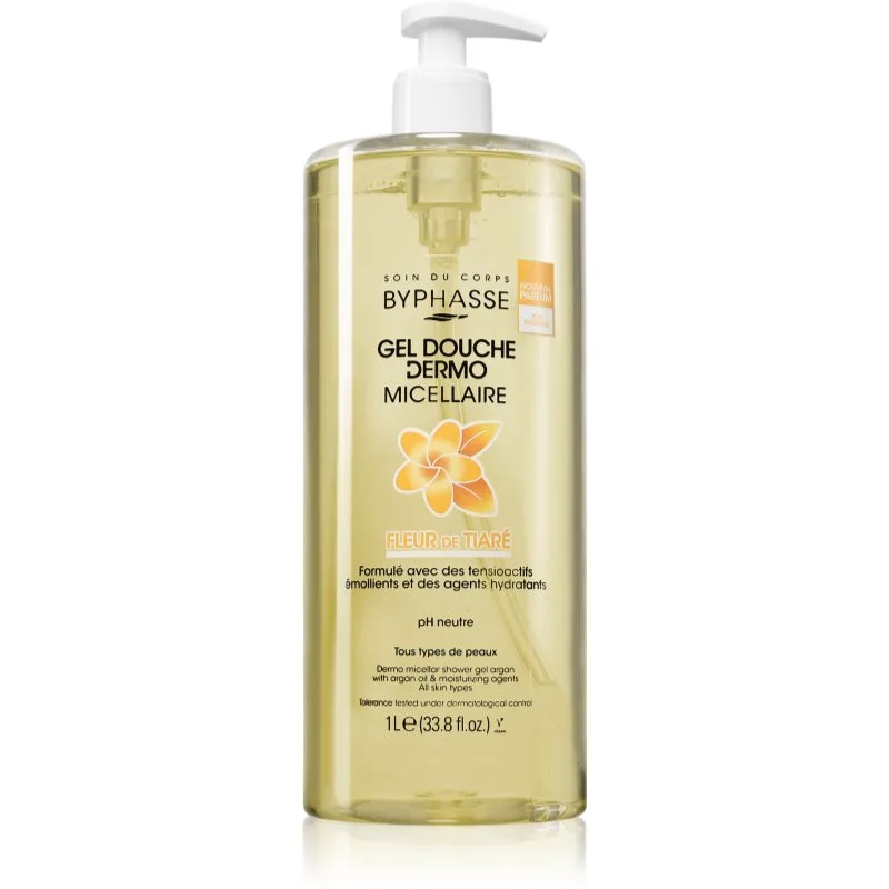 BYPHASSE Tiare Flower τζελ για ντους 1000 ml