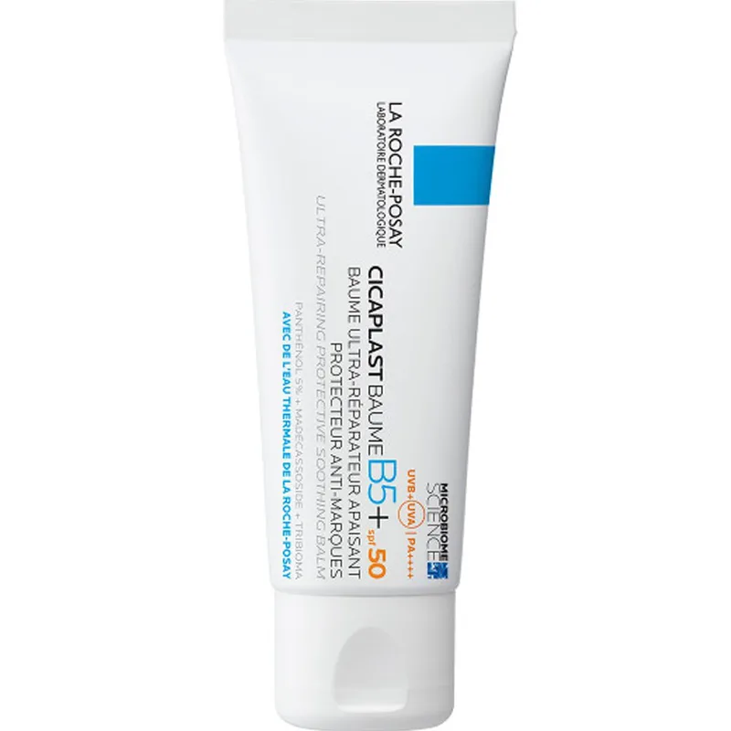 La Roche-Posay Cicaplast Baume B5+ Spf50 Κρέμα Ανάπλασης Προσώπου & Σώματος για το Ερεθισμένο ή Εύθραυστο Δέρμα που εκτίθεται στη UV ακτινοβολία 40ml
