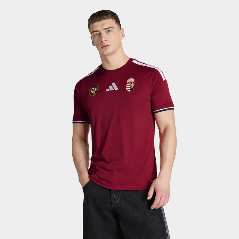 adidas Εθνική Ουγγαρίας 26 Home Ανδρική Ποδοσφαιρική Φανέλα (9000264205_72683)