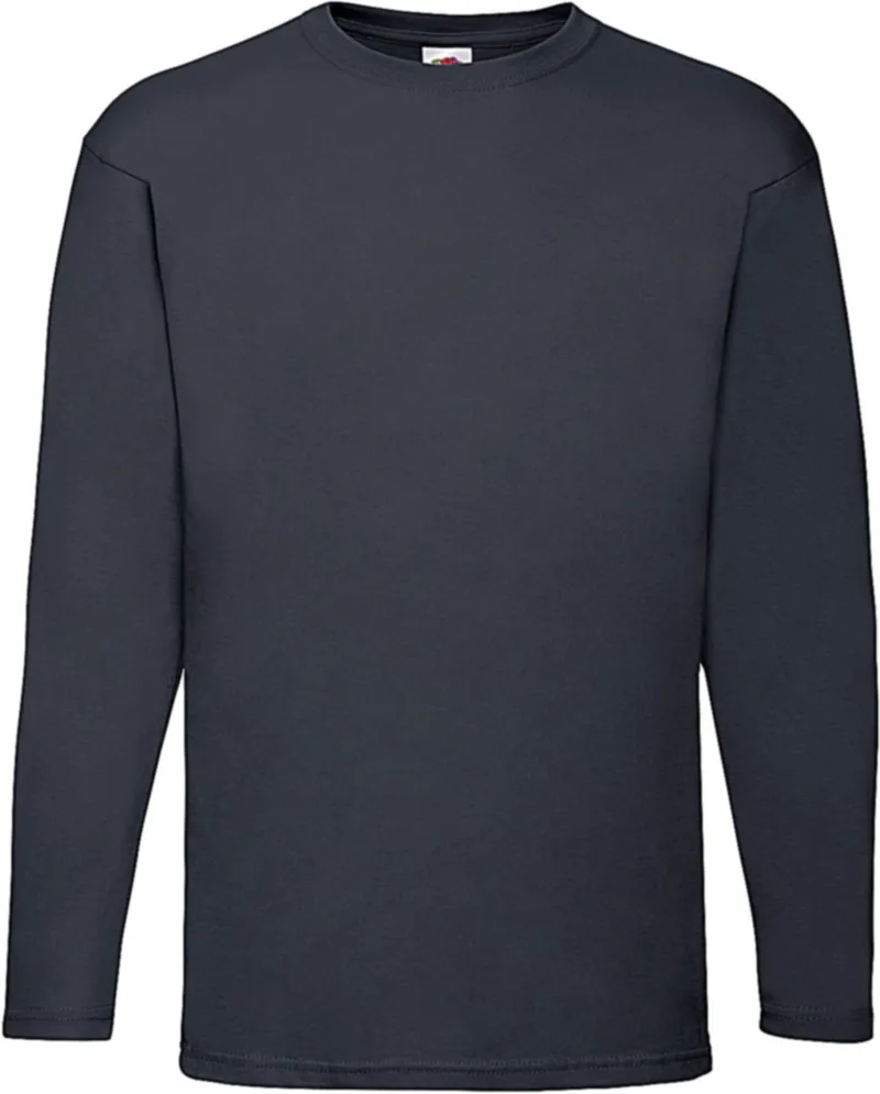 Μακρυμάνικο T-Shirt Valueweight Fruit of the Loom 61-038-0 Deep Navy