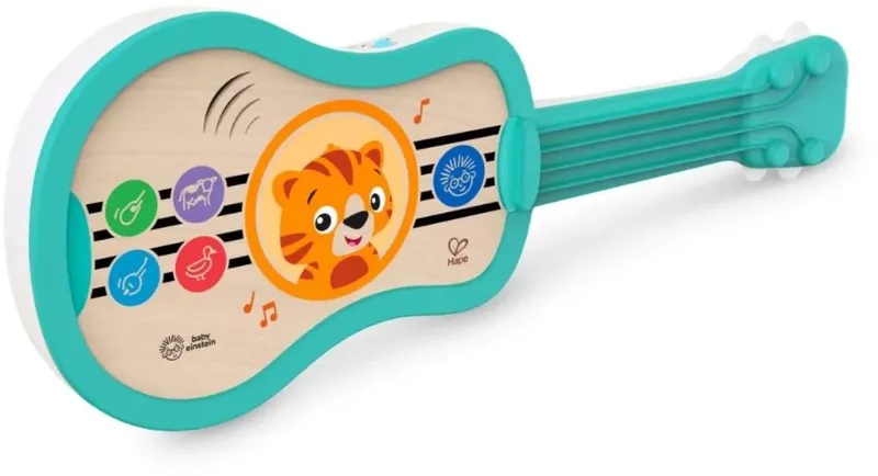 Γιουκαλίλι Ξύλινο με αισθητήρα Hape - Magic Touch Sing & Strum (800897-12609)