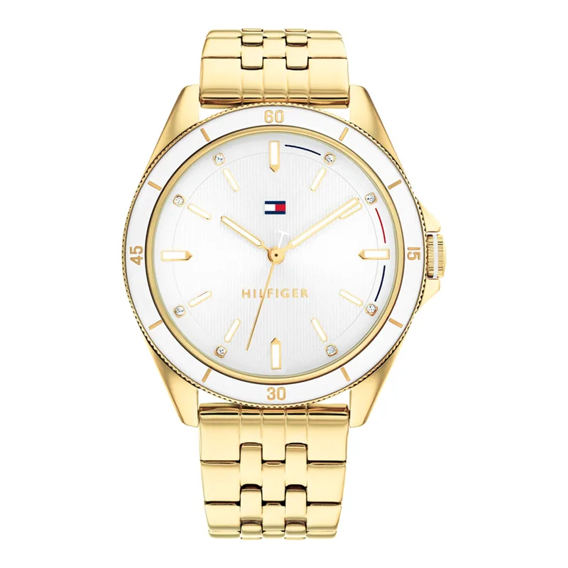 Tommy HILFIGER Emma Crystals Χρυσό Stainless Steel Bracelet 1782483