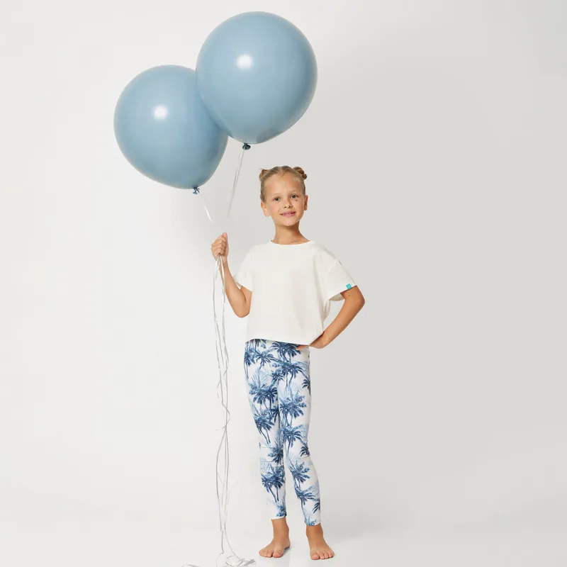 GIRL'S LEGGINGS PALMS