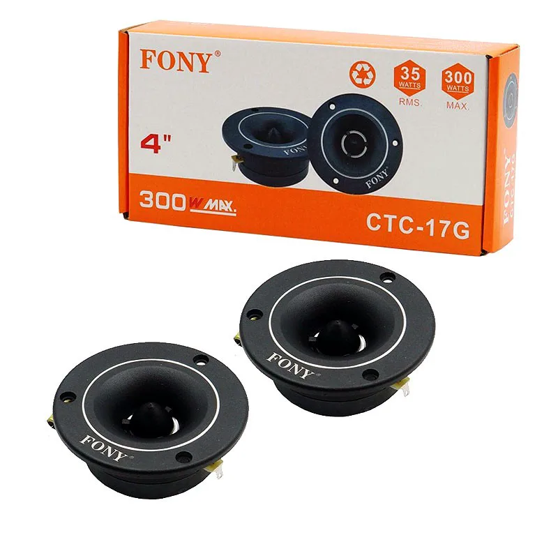 Σετ Tweeter Αυτοκινήτου 4" 35W RMS CTC-17G 2 τμχ