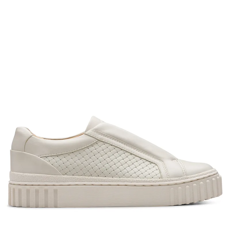 Αθλητικά Clarks Mayhill Bay 26181207 Λευκό