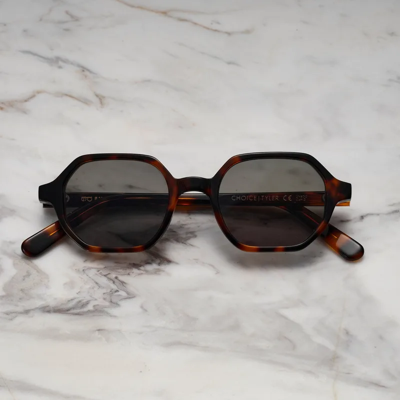 TYLER A13EP4 - TYLER - TORTOISE - GREEN Sunglasses | Tortoise | Green Shades | Explicit Poets Sunglasses