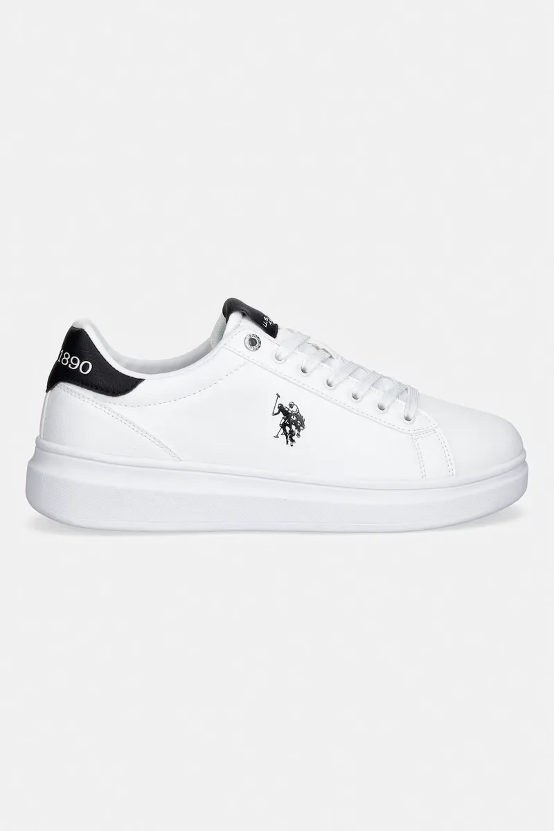 U.S. Polo Assn. CODY010B-WHI-BLK Ανδρικά Sneakers Λευκά