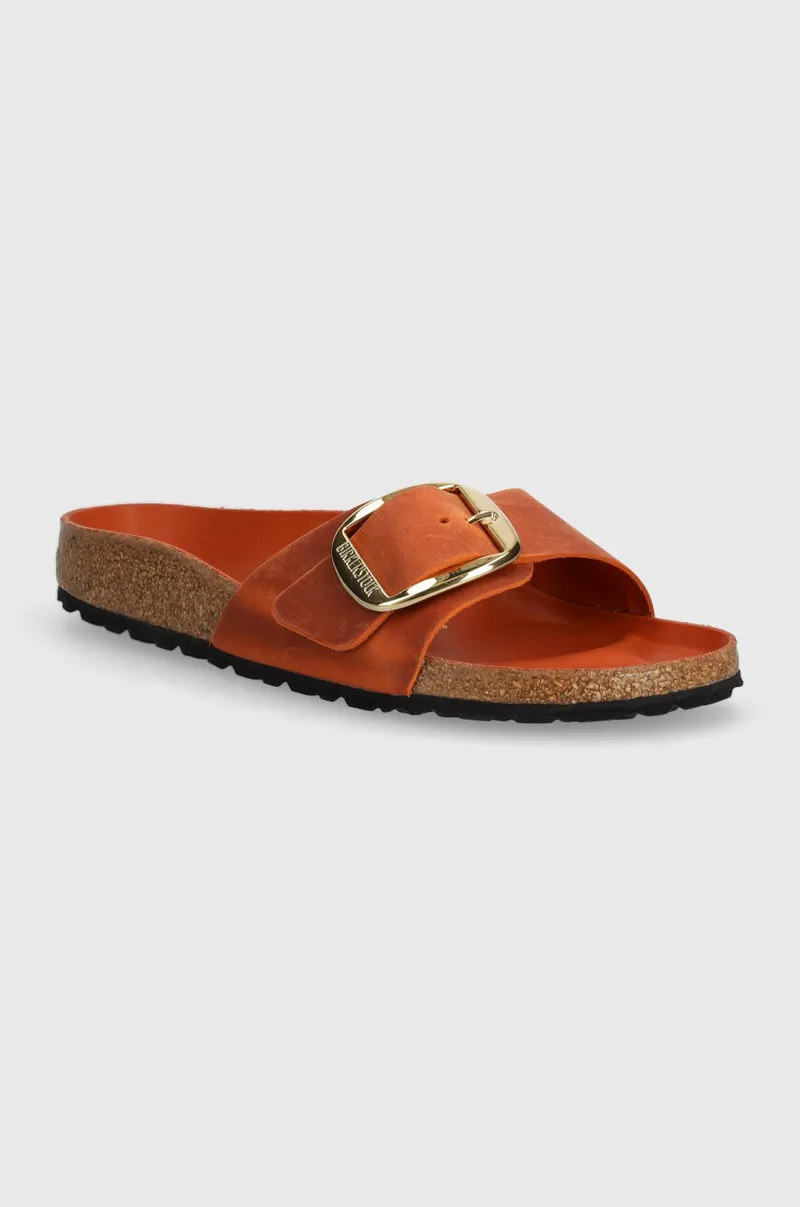 Birkenstock σαγιονάρες Επίπεδο τακούνι Γυναικείες nubuck