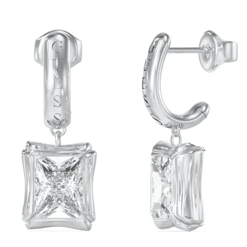 Guess Stainless Steel Σκουλαρίκια Bamboo JUBE05172JWRHT/U JUBE05172JWRHT/U Ατσάλι