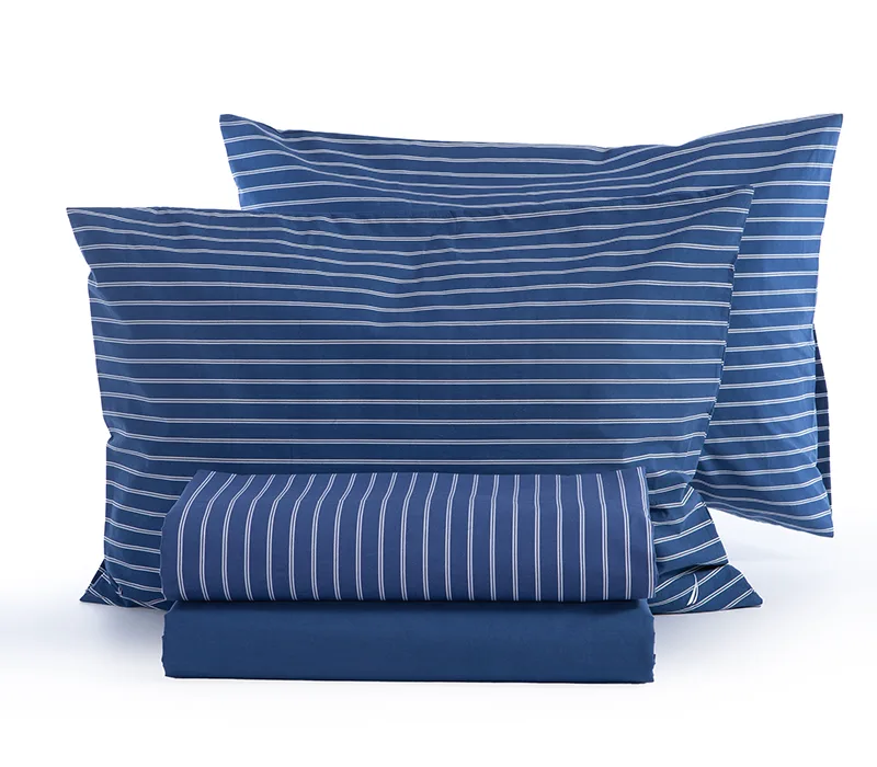Σεντόνια Διπλά Nautica (Σετ) Nef-Nef Homeware Nau Coast True Navy