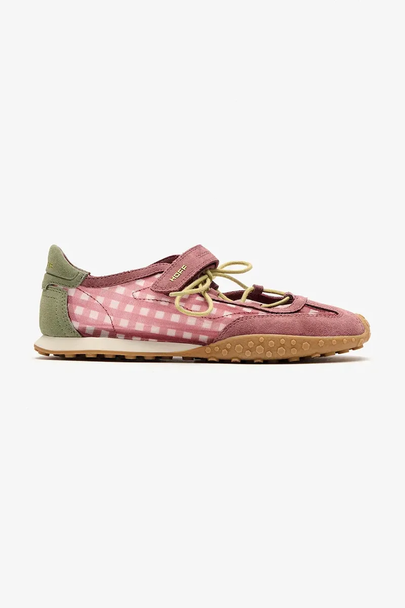 Hoff BRIDGE BOW VICHY BERRY sneakers γυναικεία δερμάτινα