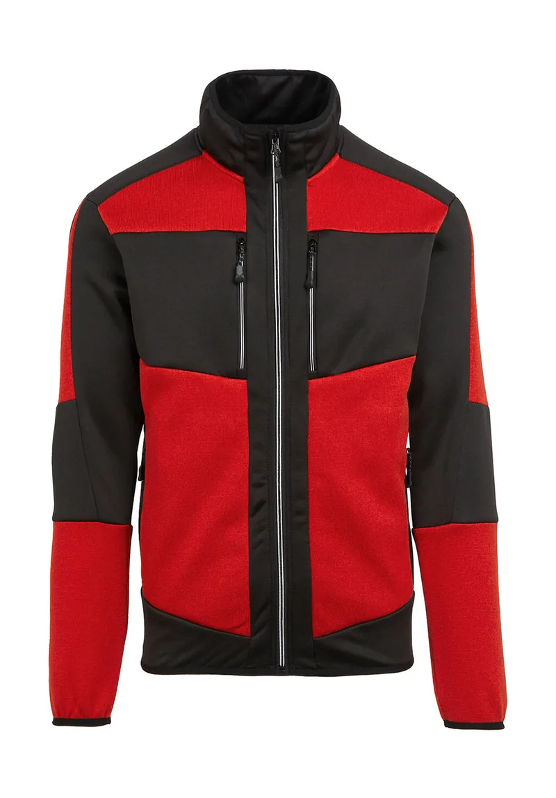 E-Volve Stretch Hybrid Midlayer Jacket Regatta Professional TRF720 Classic Red/Black
