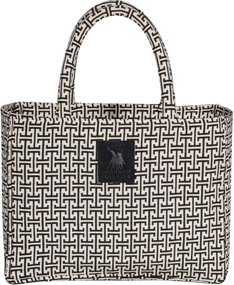 ΤΣΑΝΤΑ ΘΑΛΑΣΣΗΣ GREENWICH POLO CLUB 4056 BLACK/GREY (36Χ28CM)
