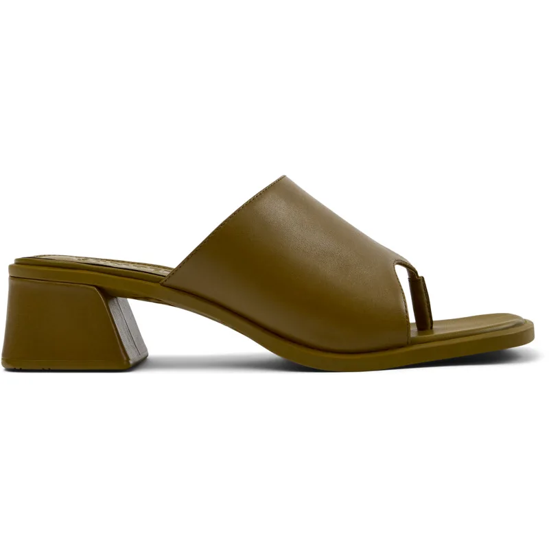 CAMPER Kora Sandal - Πέδιλα Για Γυναικεία - Πράσινο, Μέγεθος 35, Smooth leather