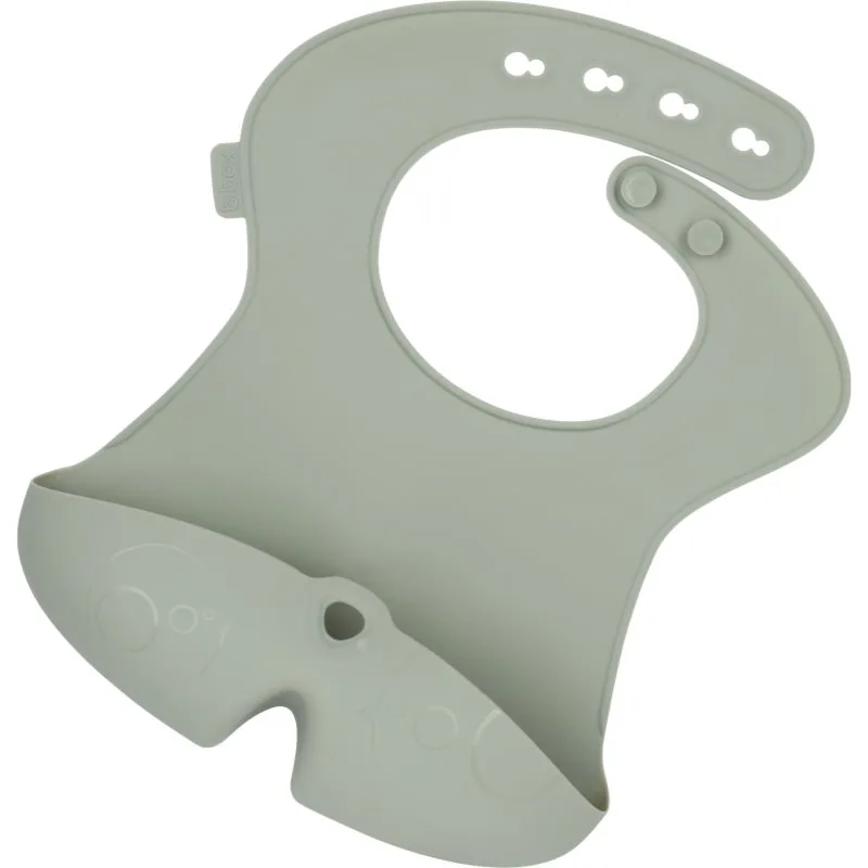 b.box Silicone Bib σαλιάρα 4m+ Sage 1 τμχ