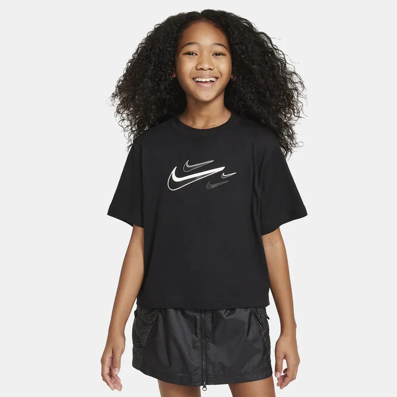 Nike G Nsw Tee Boxy Swoosh Logo (9000172821_1469)