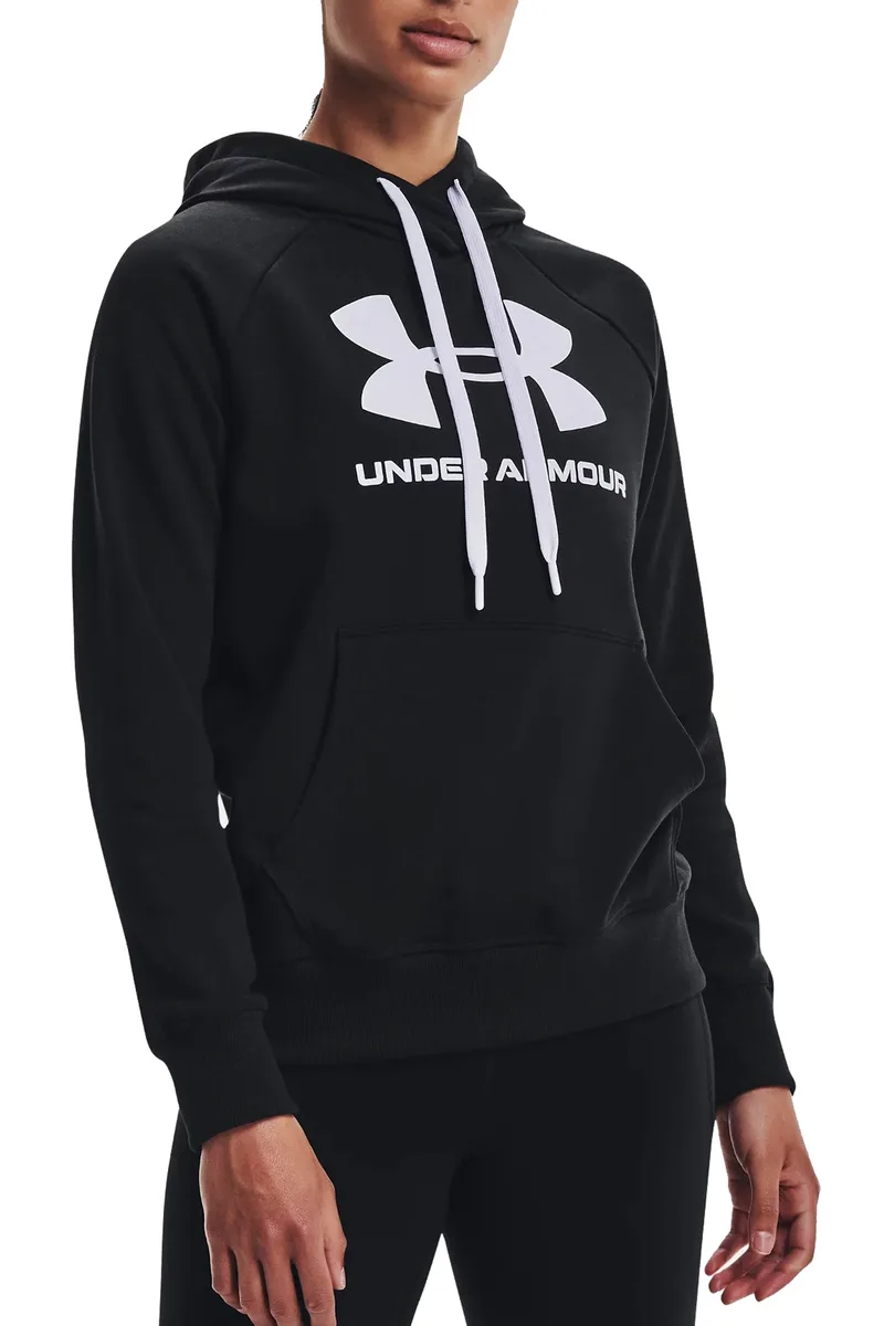 Μπλούζα Μακρυμάνικη Under Armour Rival Fleece Logo Hoodie 1356318-001 Γυναικείο
