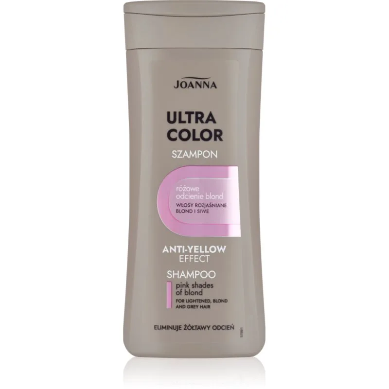Joanna Ultra Color σαμπουάν για ξανθά και με ανταύγειες μαλλιά 200 ml