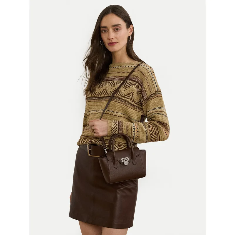 Τσάντα LAUREN RALPH LAUREN 431969349007 Καφέ