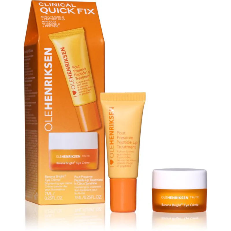 OLEHENRIKSEN Clinical Quick Fix Vitamin C + Peptide Duo σετ περιποίησης για την επιδερμίδα 1 τμχ