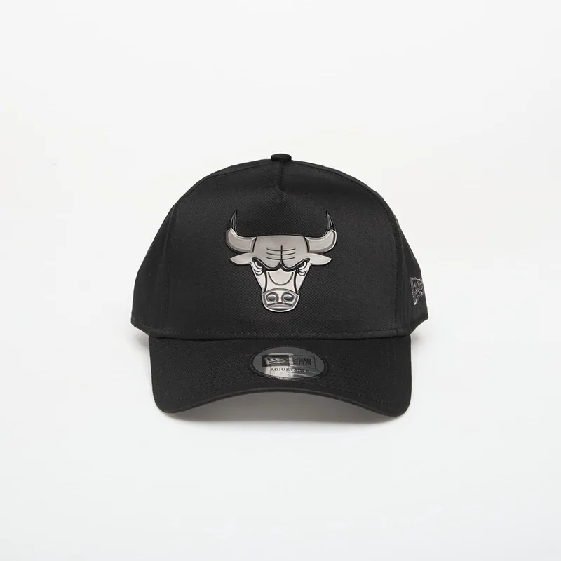 Cap New Era 9FORTY Aframe Nba Metallic Chicago Bulls Black universal