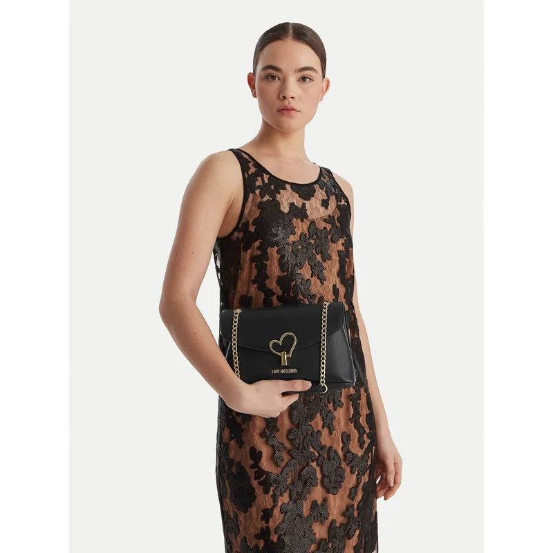 Τσάντα LOVE MOSCHINO JC4138PP1OLQ0000 Μαύρο