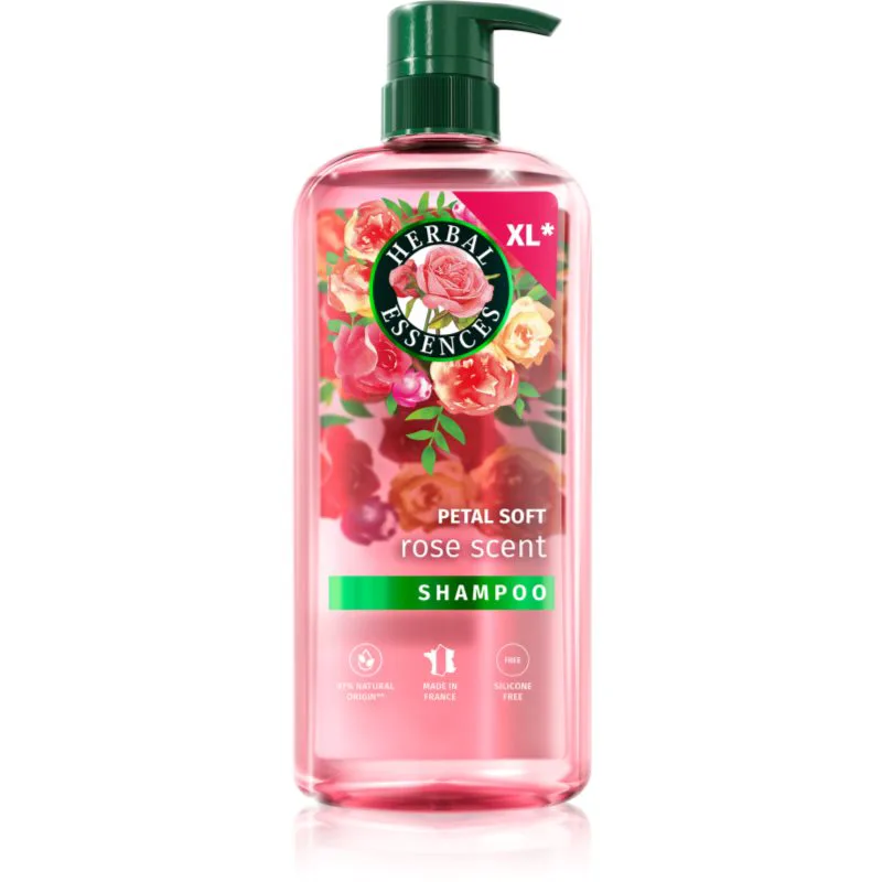 Herbal Essences Petal Soft Rose Scent εντατικά θρεπτικό σαμπουάν για ξηρά μαλλιά 650 ml
