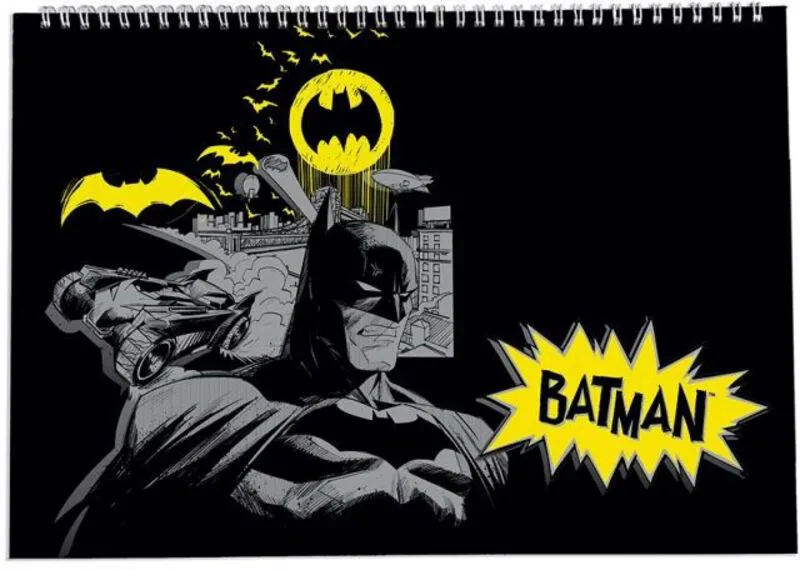 Batman 26 Μπλοκ Ζωγραφικής Α4 (26518)