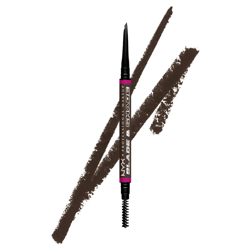Nyx Professional Makeup Blade & Shade Μολύβι Φρυδιών Διπλής Χρήσης 0.06g - 10 Espresso