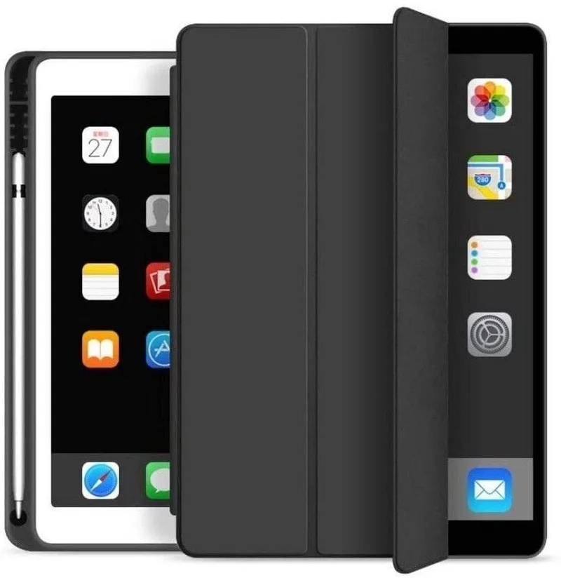 Tech-Protect SC Pen Smartcase Θήκη με Υποδοχή Apple Pencil - Apple iPad 10.2" 2021 / 2020 / 2019 - Black (5906735415575)