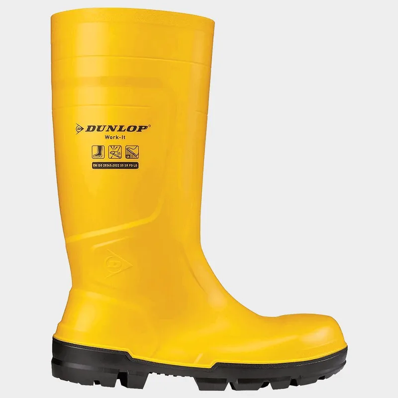 Μπότες ασφαλείας WORK-IT S5 DUNLOP 06300064 Yellow