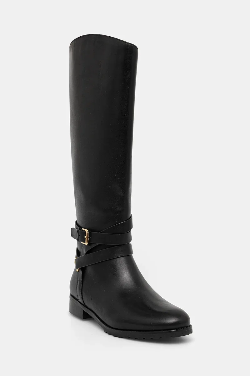 Δερμάτινες μπότες Lauren Ralph Lauren Collins Tll
