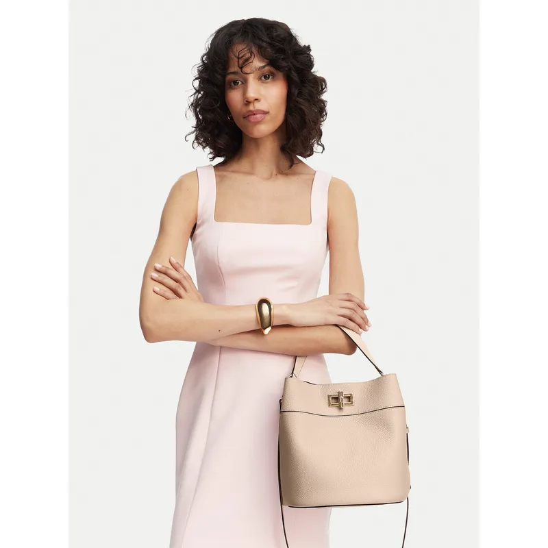 Τσάντα Furla Amelia M Bucket WB01953 HSF000 CN 93300 Κρεμ