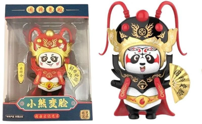 BW Changing Faces Of Panda-2 Σχέδια-1Τμχ (369-1)