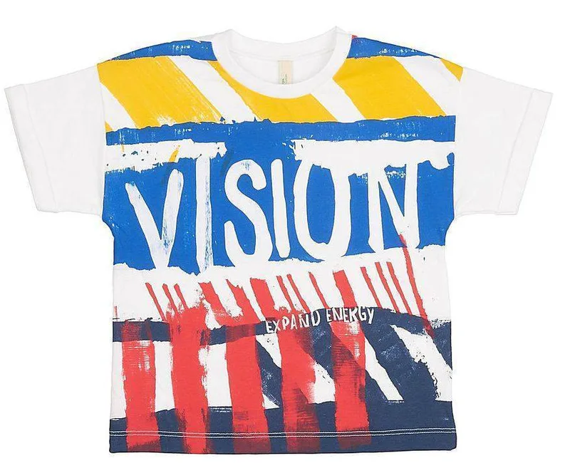 T-SHIRT BENETTON ART 2 BOY ΛΕΥΚΟ (90 CM)-(2 ΕΤΩΝ)