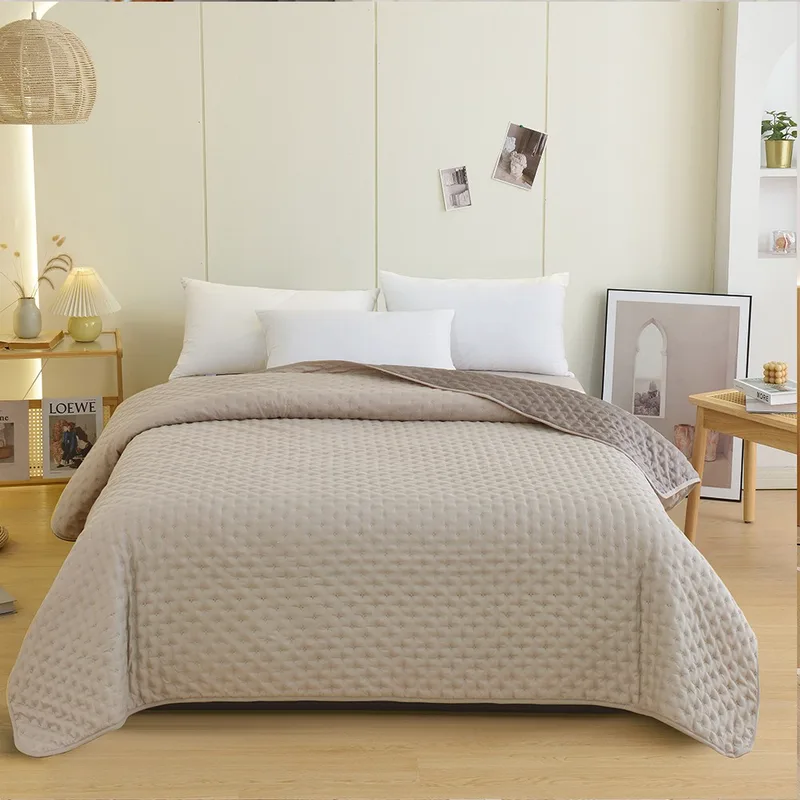 Κουβερλί King Size 260X240 Melinen Renzo Ecru/Grey (260x240)