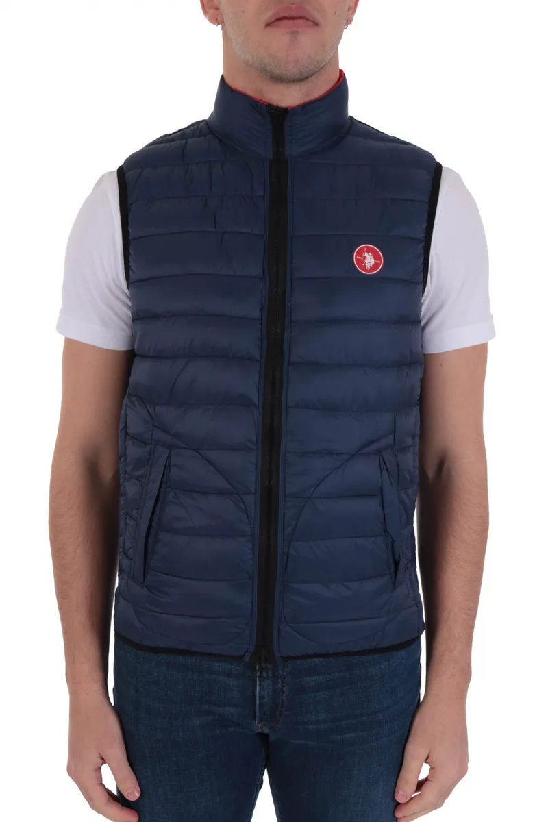 U.S. POLO ASSN ΜΠΟΥΦΑΝ ΑΜΑΝΙΚΟ REVERSIBLE CODY ΚΟΚΚΙΝΟ-ΜΠΛΕ