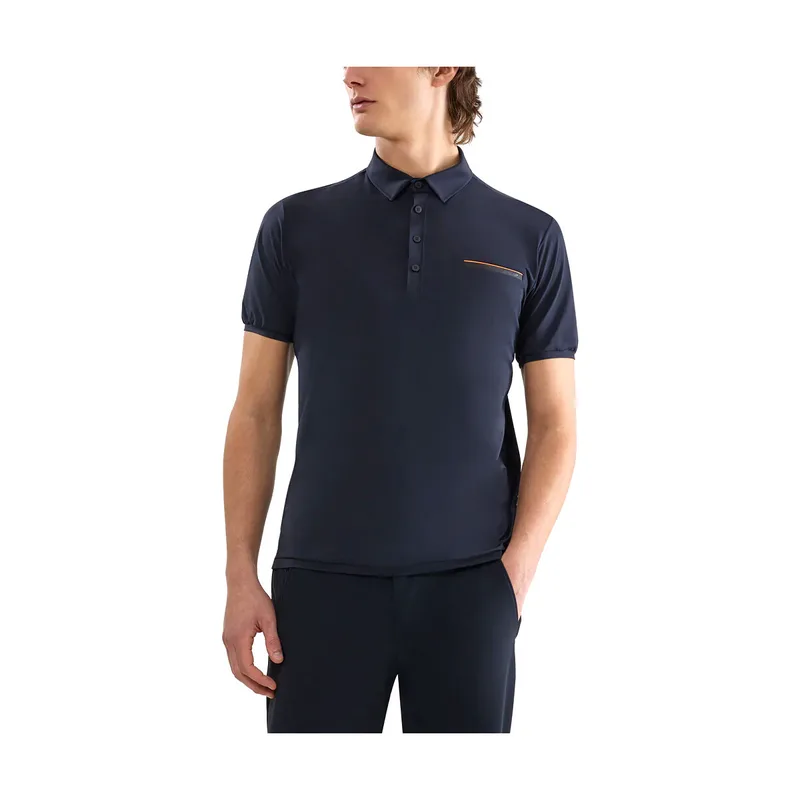 T-shirt με κοντά μανίκια Roberto Ricci Designs OXFORD POCKET POLO T-SHIRT MEN