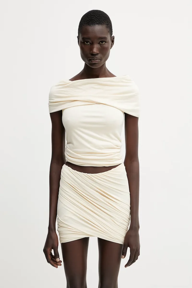 Rick Owens Lilies μπλούζα με τιράντες γυναικεία με βισκόζη Lola