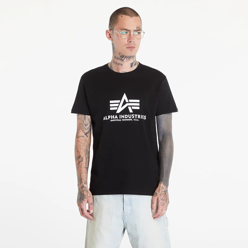 T-shirt Alpha Industries Basic Tee Black M
