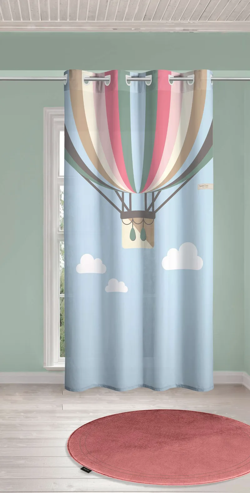 Koυρτίνα soft-touch BALLOONS 160x240