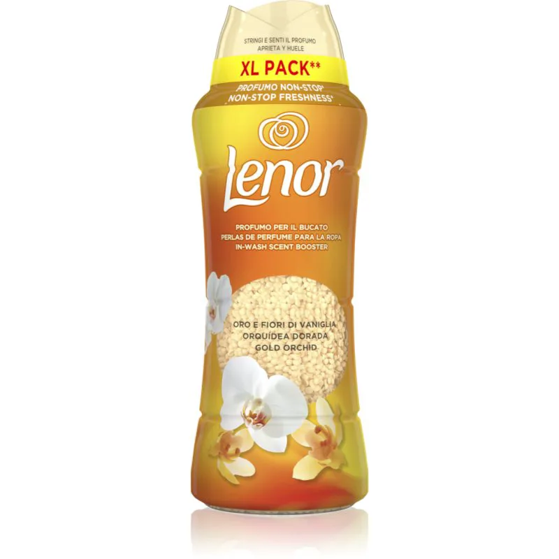Lenor Χρυσό Orchid αρωματικές πέρλες πλυντηρίου 495 γρ