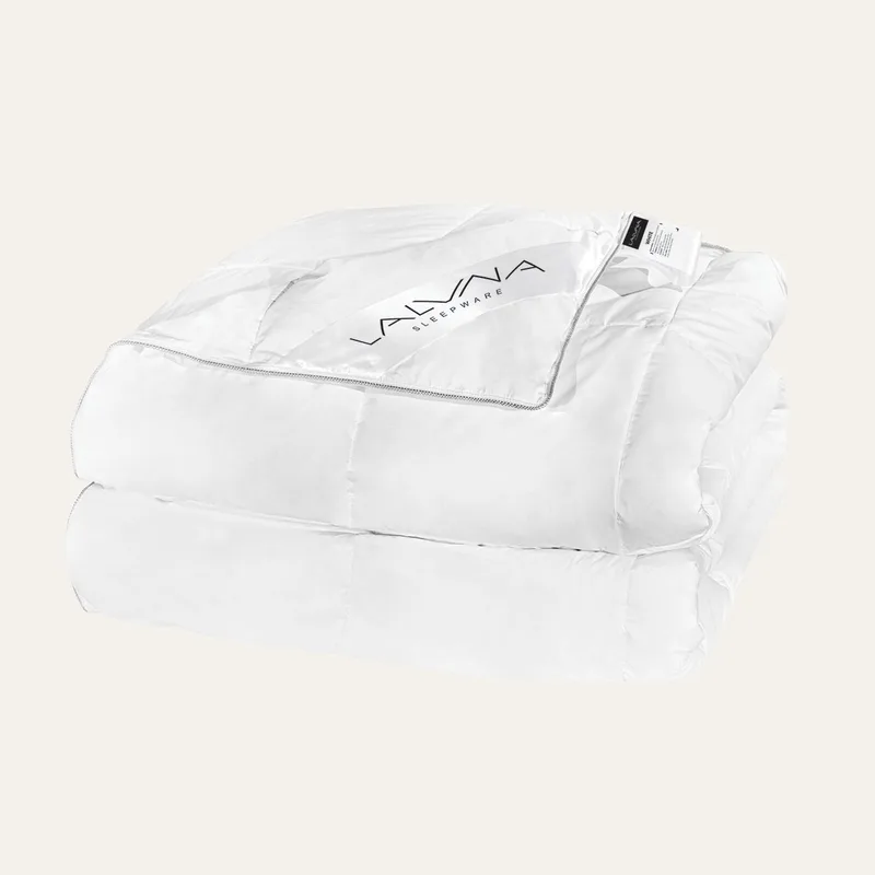 Πάπλωμα Πουπουλένιο Ημίδιπλο (180x240) La Luna White Duvet 80/20