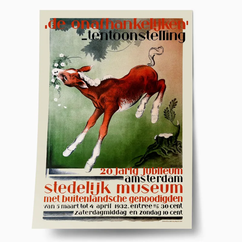 Πόστερ 1932 STEDELIJK MUSEUM EXHIBITION