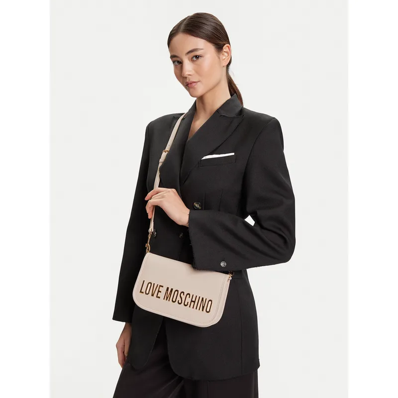 Τσάντα LOVE MOSCHINO JC4028PP1NKD0110 Μπεζ