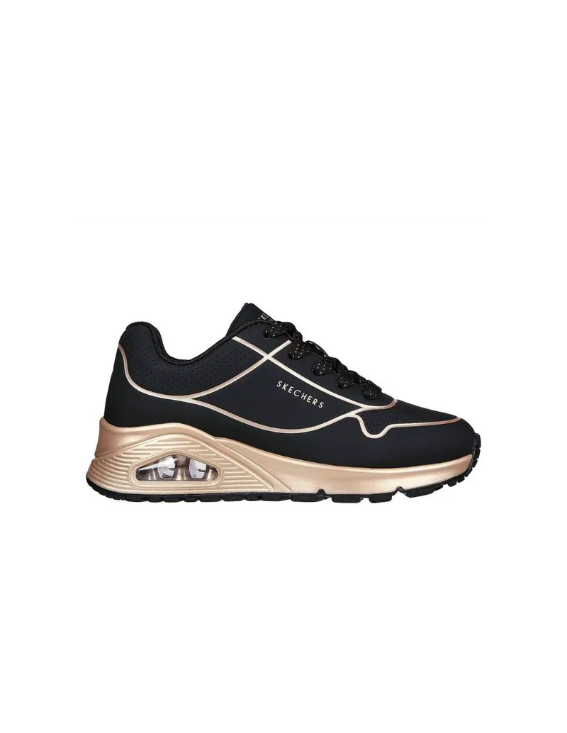 Skechers Uno Gen1 Cool Heels JR 310538LBKRG shoes