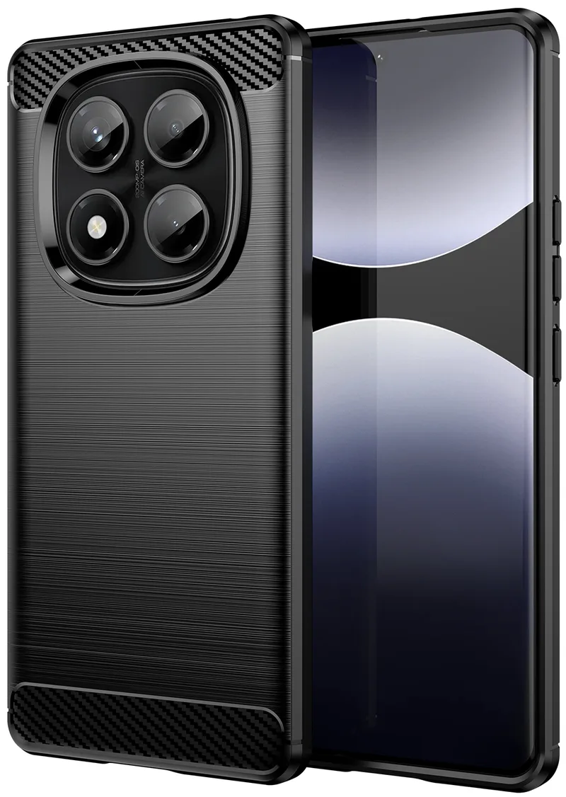 Θήκη Xiaomi Redmi Note 14 Pro 4G Spacecase Carbon Σιλικόνης - Black (5905719118303)
