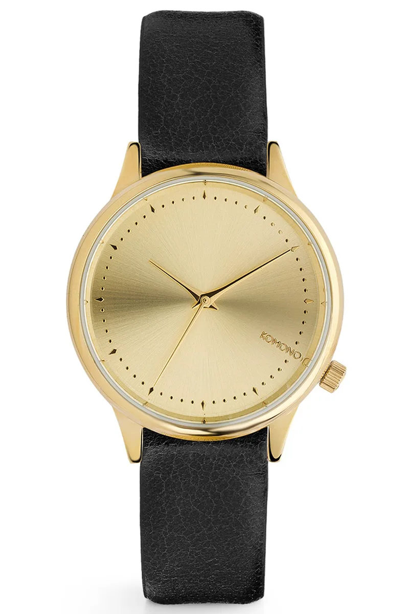 Ρολόι Χειρός Komono Estelle Classic Black KOM-W2453-BLACK Γυναικείο